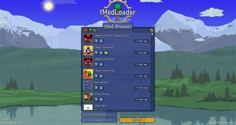 tModLoader on Steam.